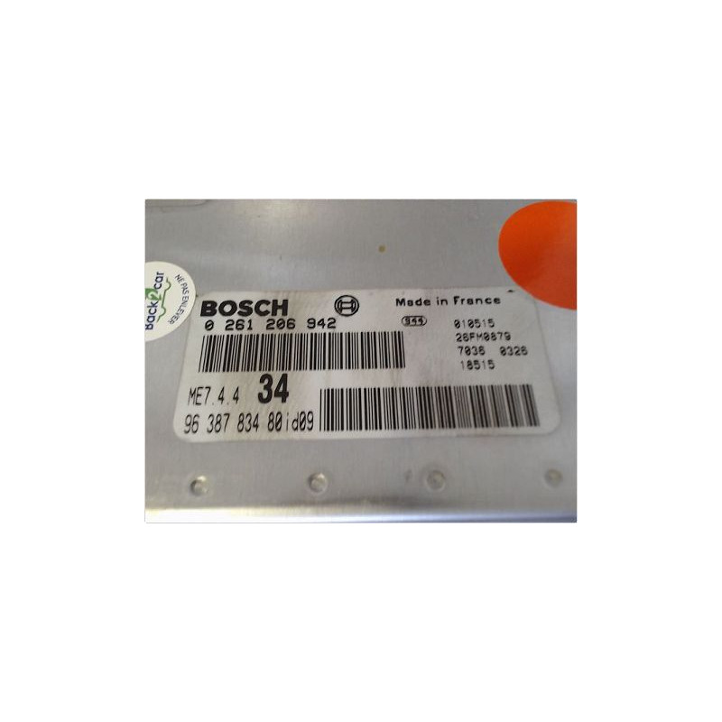 CALCULATEUR MOTEUR PEUGEOT 206