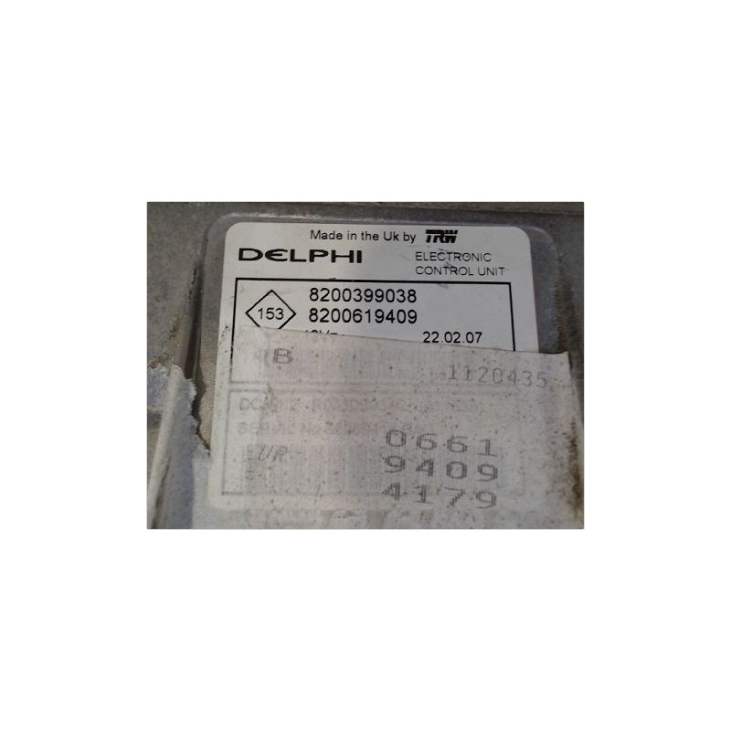 CALCULATEUR MOTEUR RENAULT MEGANE