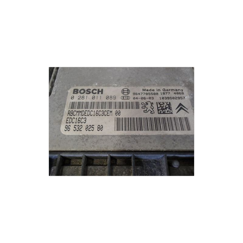 CALCULATEUR MOTEUR PEUGEOT 206