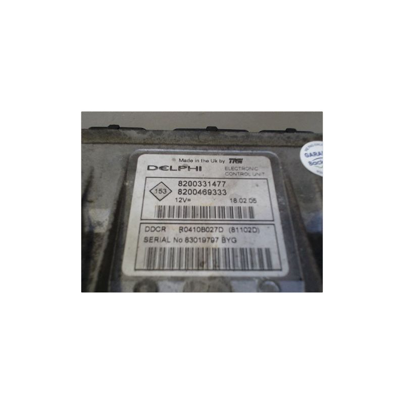 CALCULATEUR MOTEUR RENAULT CLIO