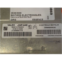 CALCULATEUR MOTEUR PEUGEOT 206