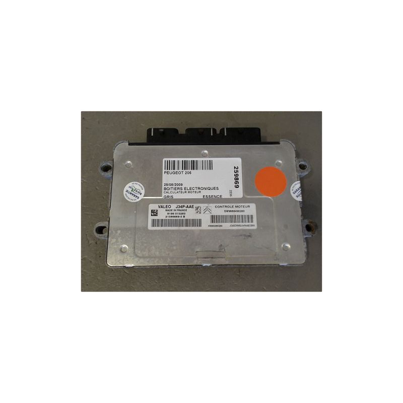 CALCULATEUR MOTEUR PEUGEOT 206