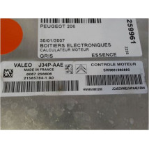 CALCULATEUR MOTEUR PEUGEOT 206
