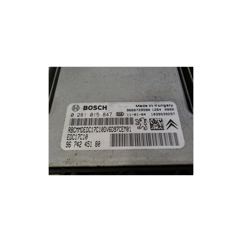 CALCULATEUR MOTEUR CITROEN C3