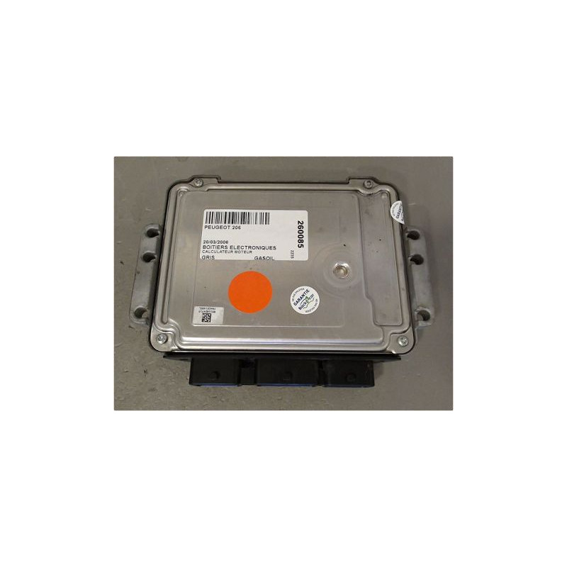 CALCULATEUR MOTEUR PEUGEOT 206