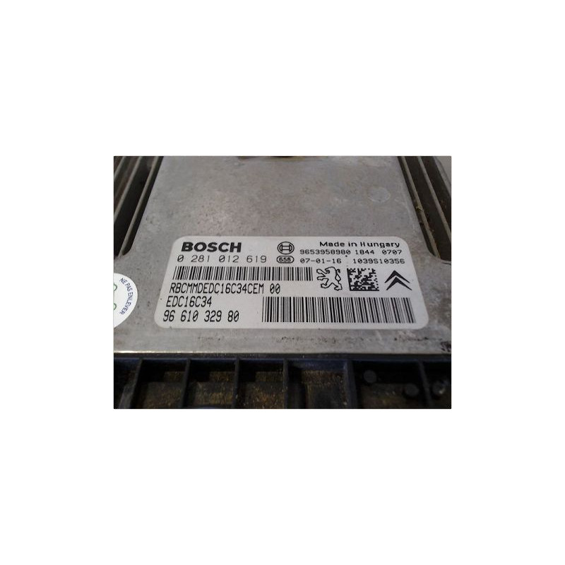 CALCULATEUR MOTEUR PEUGEOT PARTNER