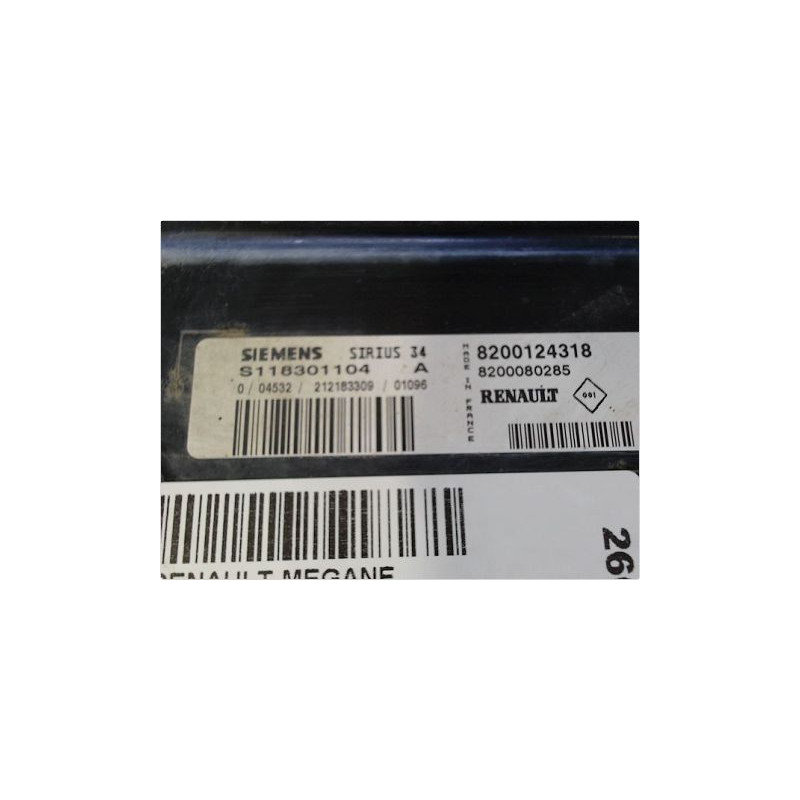 CALCULATEUR MOTEUR RENAULT MEGANE