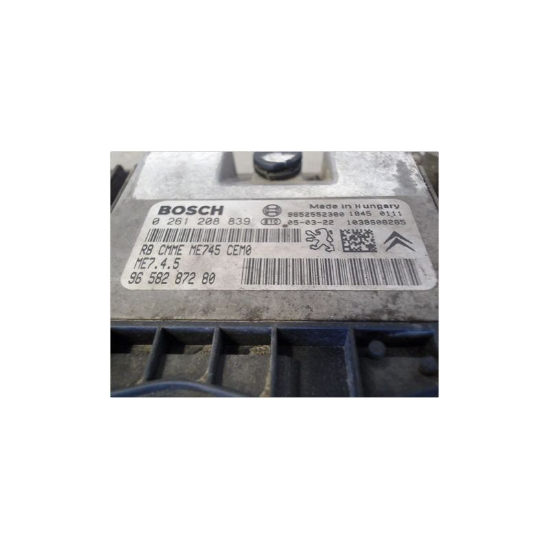 CALCULATEUR MOTEUR PEUGEOT 206