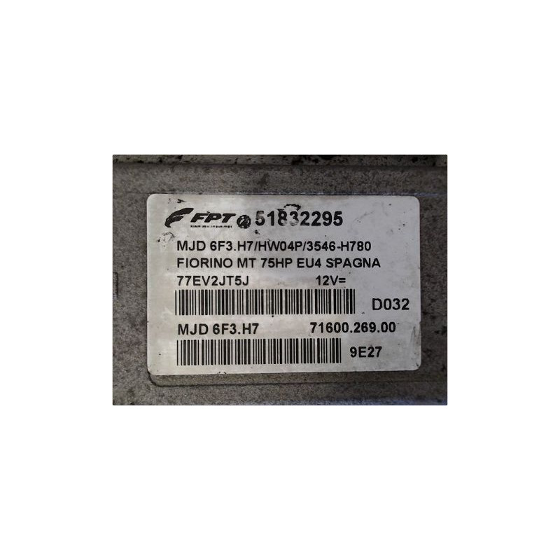 CALCULATEUR MOTEUR FIAT FIORINO