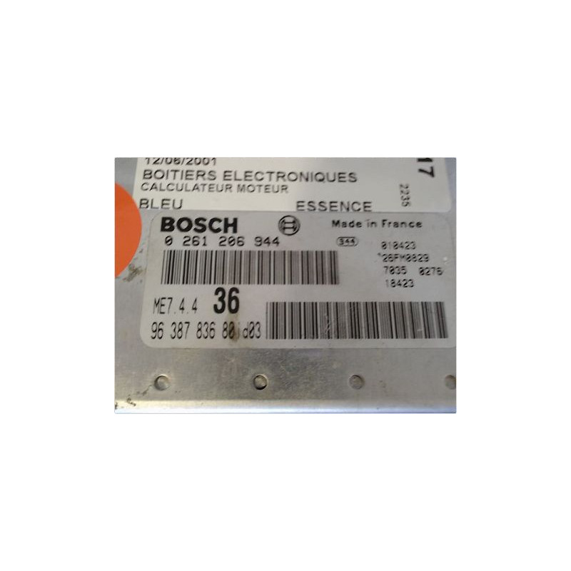 CALCULATEUR MOTEUR CITROEN BERLINGO