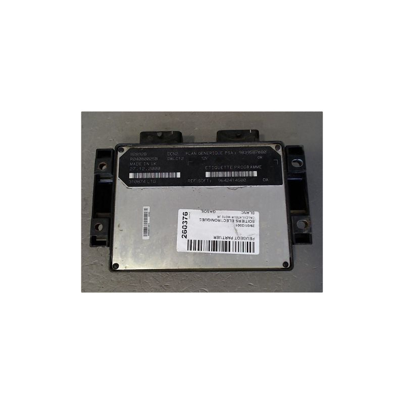 CALCULATEUR MOTEUR PEUGEOT PARTNER
