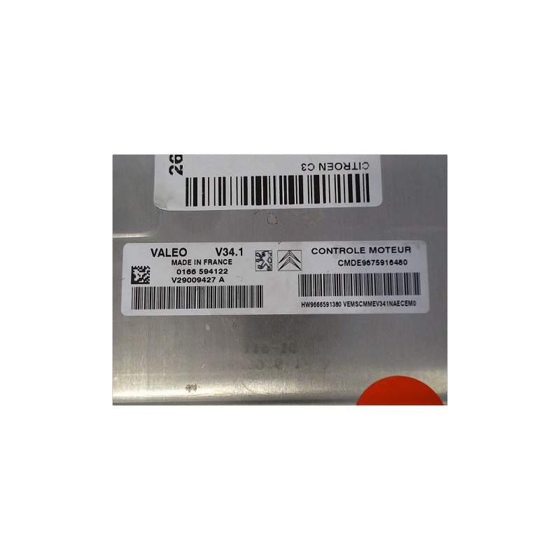 CALCULATEUR MOTEUR CITROEN C3