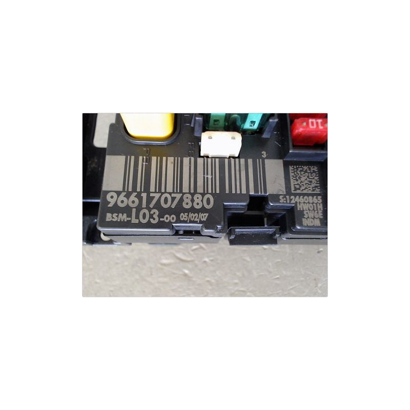 BOITE A FUSIBLES CITROEN C3