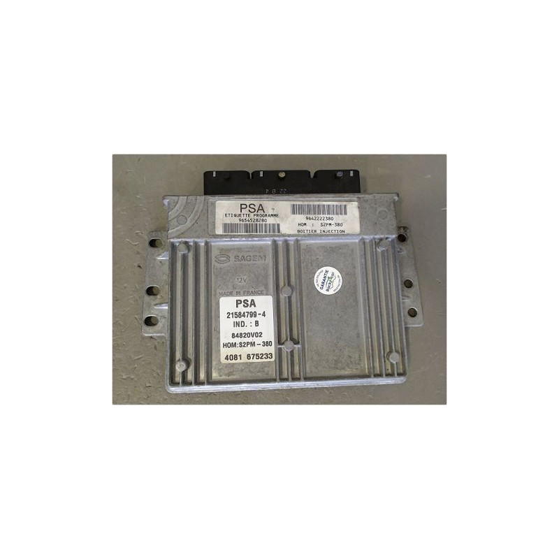 CALCULATEUR MOTEUR CITROEN C3