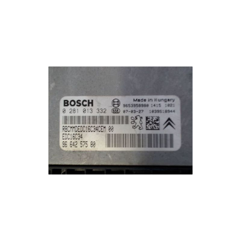 CALCULATEUR MOTEUR PEUGEOT 307