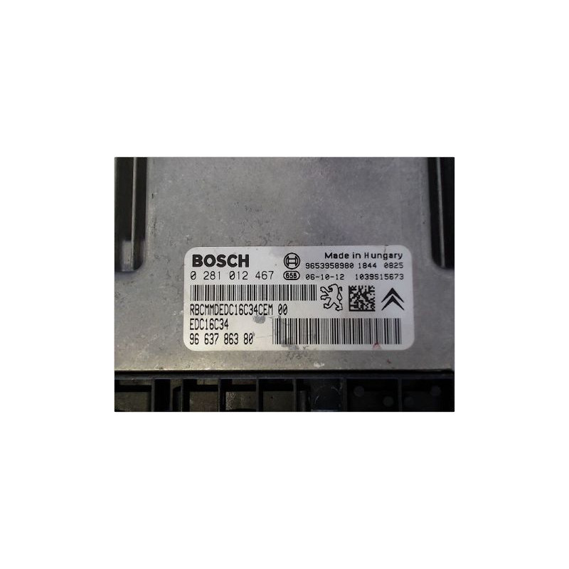 CALCULATEUR MOTEUR PEUGEOT 207
