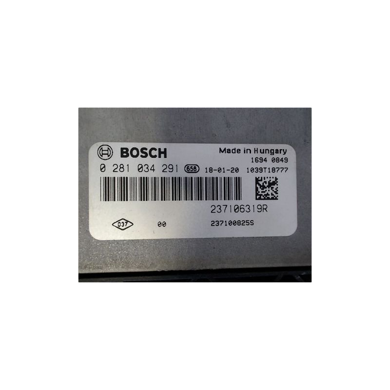 CALCULATEUR MOTEUR RENAULT CAPTUR