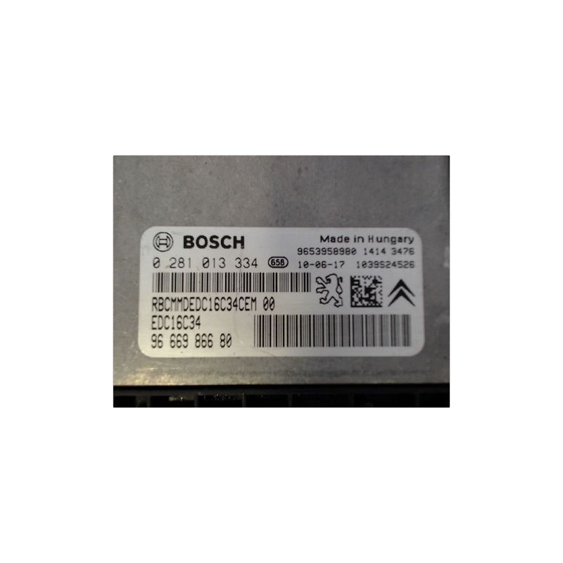 CALCULATEUR MOTEUR CITROEN C4