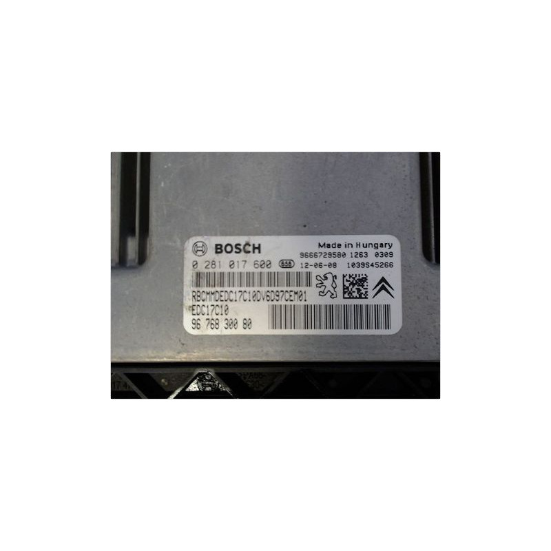 CALCULATEUR MOTEUR CITROEN C3