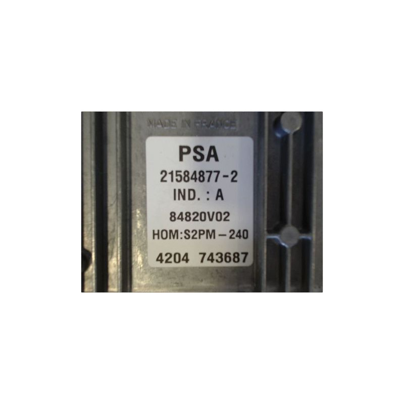 CALCULATEUR MOTEUR CITROEN C5