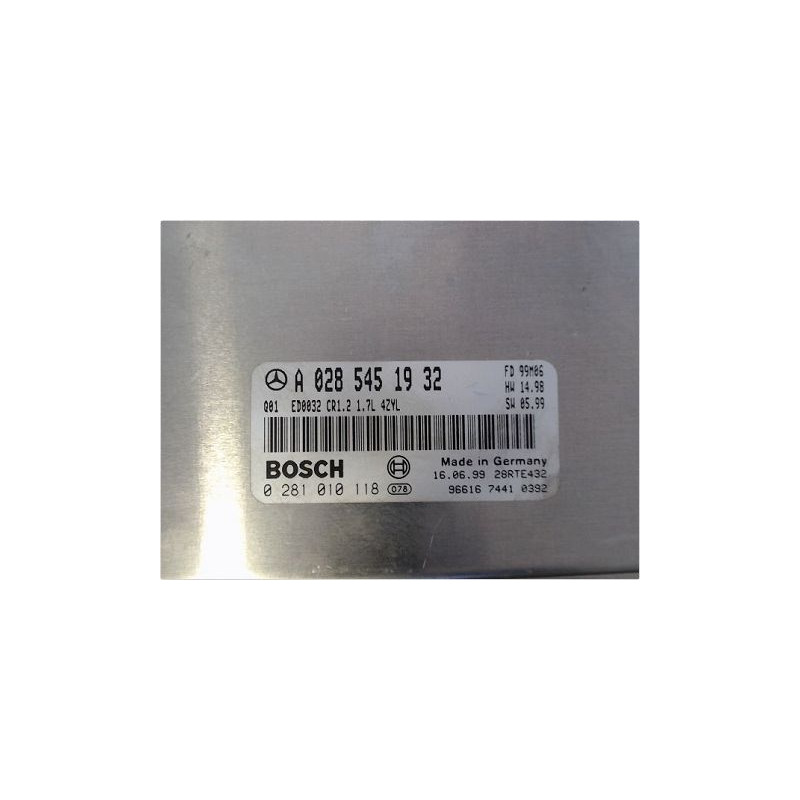 CALCULATEUR MOTEUR MERCEDES CLASSE A