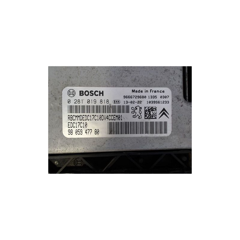 CALCULATEUR MOTEUR PEUGEOT 2008