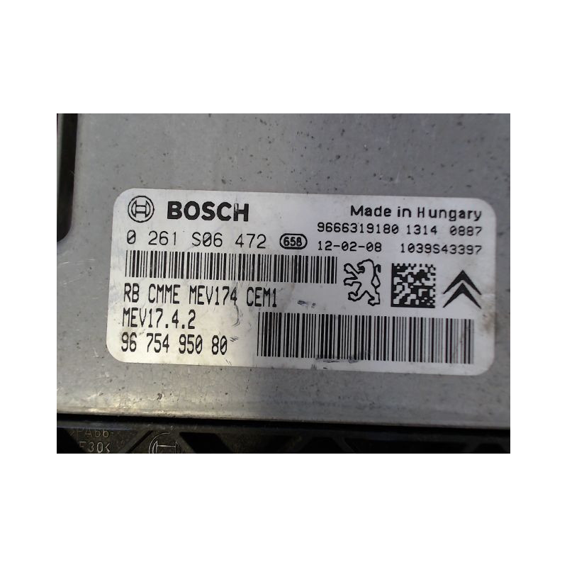 CALCULATEUR MOTEUR PEUGEOT 207