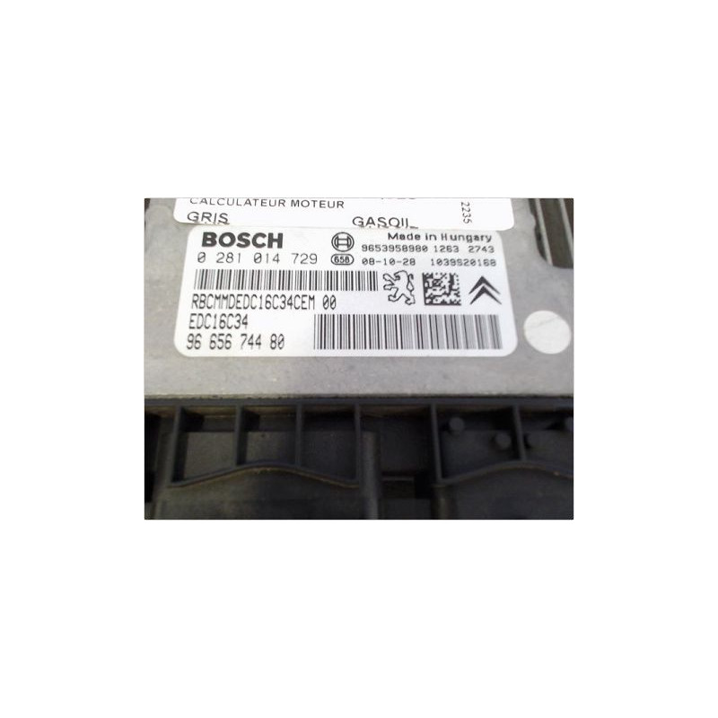 CALCULATEUR MOTEUR CITROEN C4