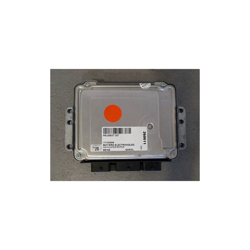 CALCULATEUR MOTEUR PEUGEOT 207