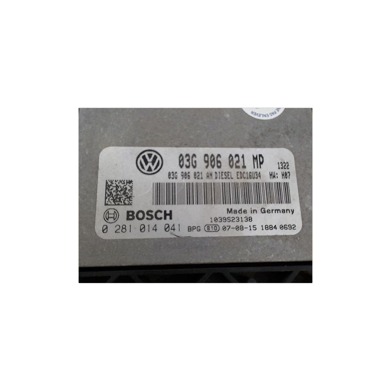 CALCULATEUR MOTEUR VOLKSWAGEN TOURAN