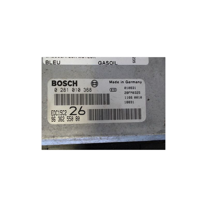CALCULATEUR MOTEUR CITROEN EVASION