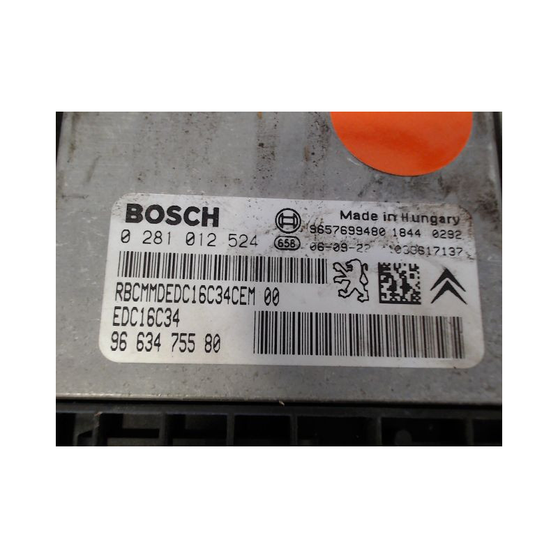 CALCULATEUR MOTEUR CITROEN C3