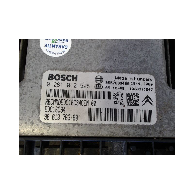 CALCULATEUR MOTEUR PEUGEOT 206