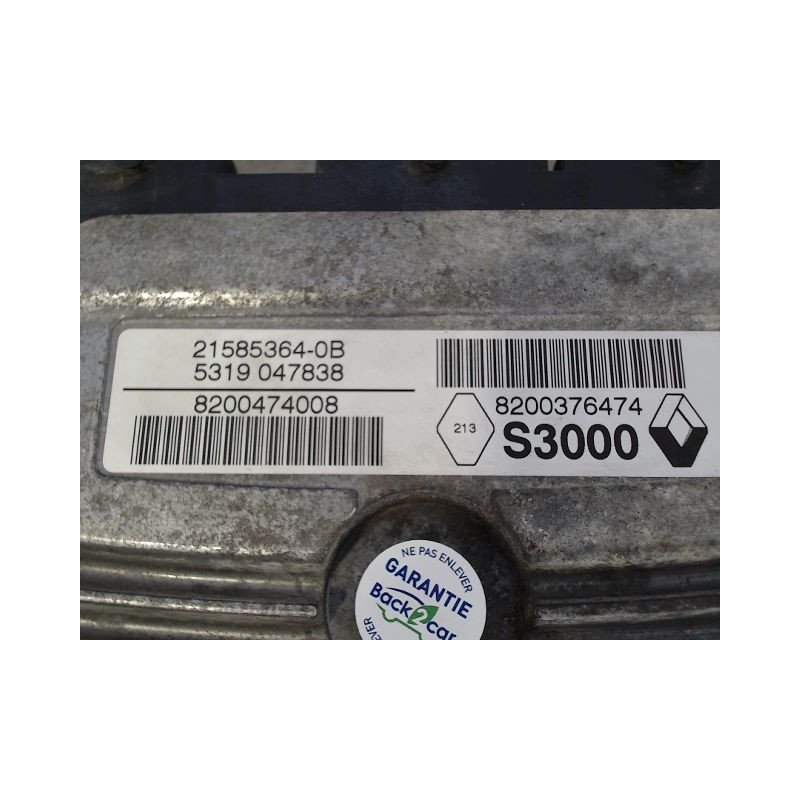 CALCULATEUR MOTEUR RENAULT MODUS
