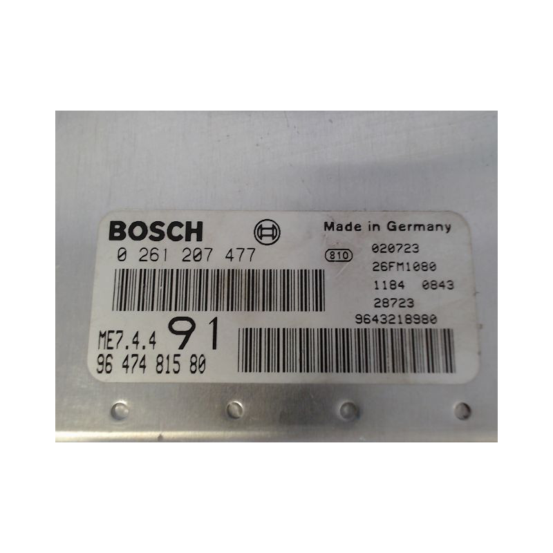 CALCULATEUR MOTEUR PEUGEOT 206