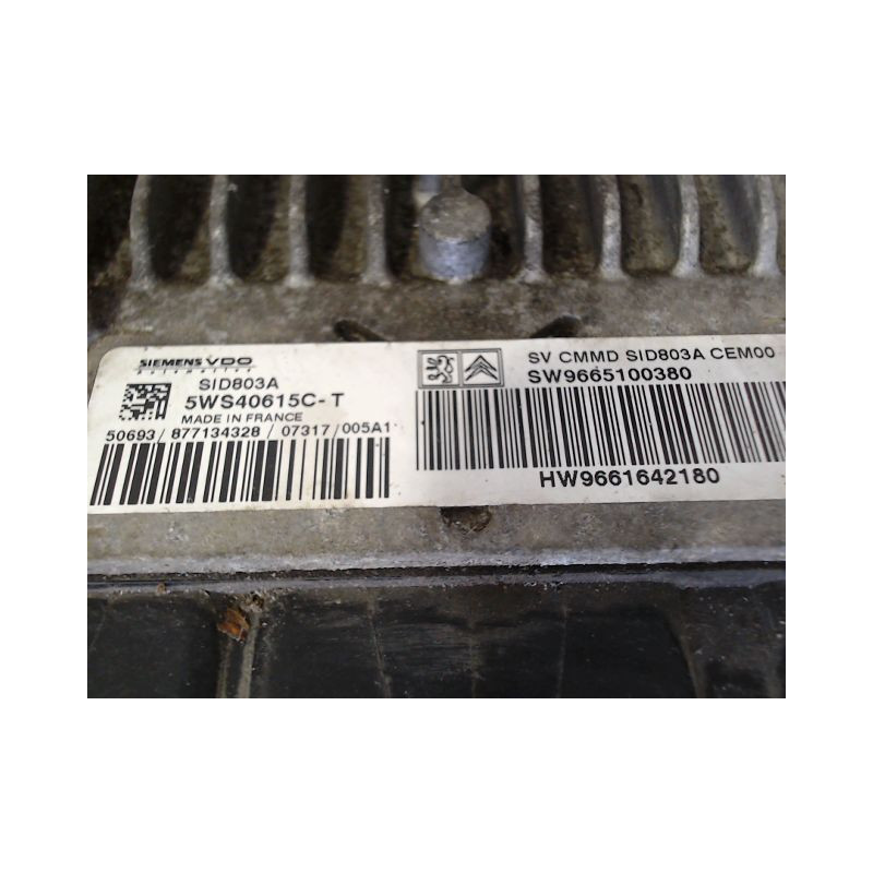CALCULATEUR MOTEUR CITROEN C8
