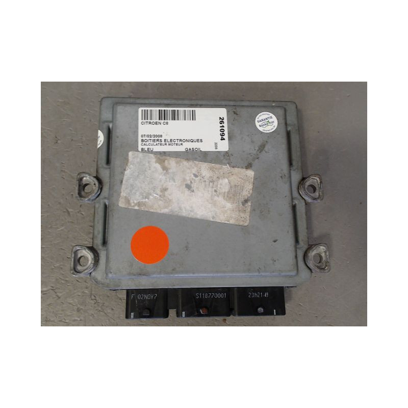 CALCULATEUR MOTEUR CITROEN C8