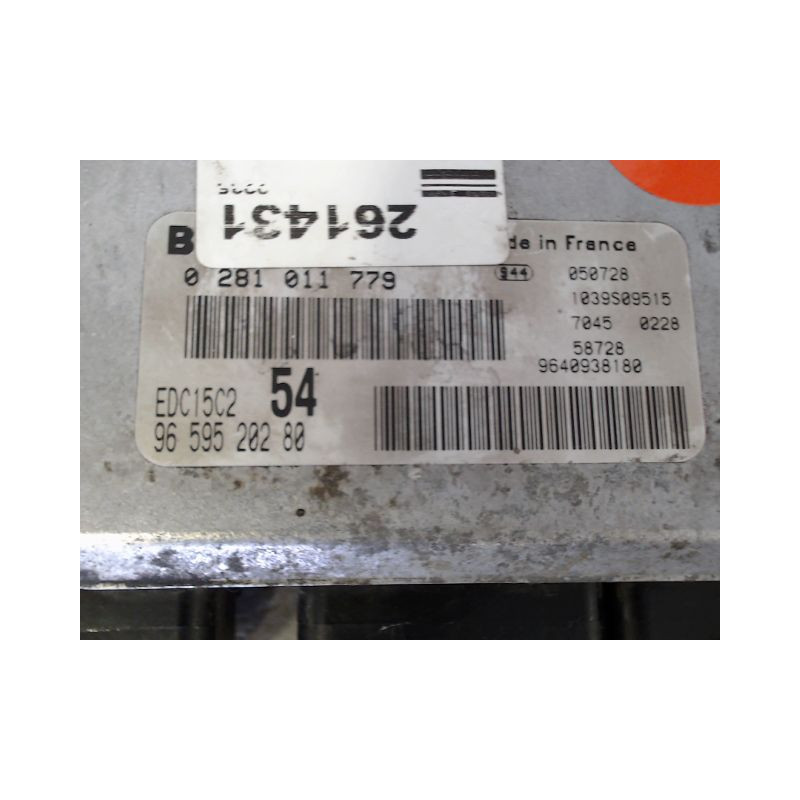 CALCULATEUR MOTEUR CITROEN C8