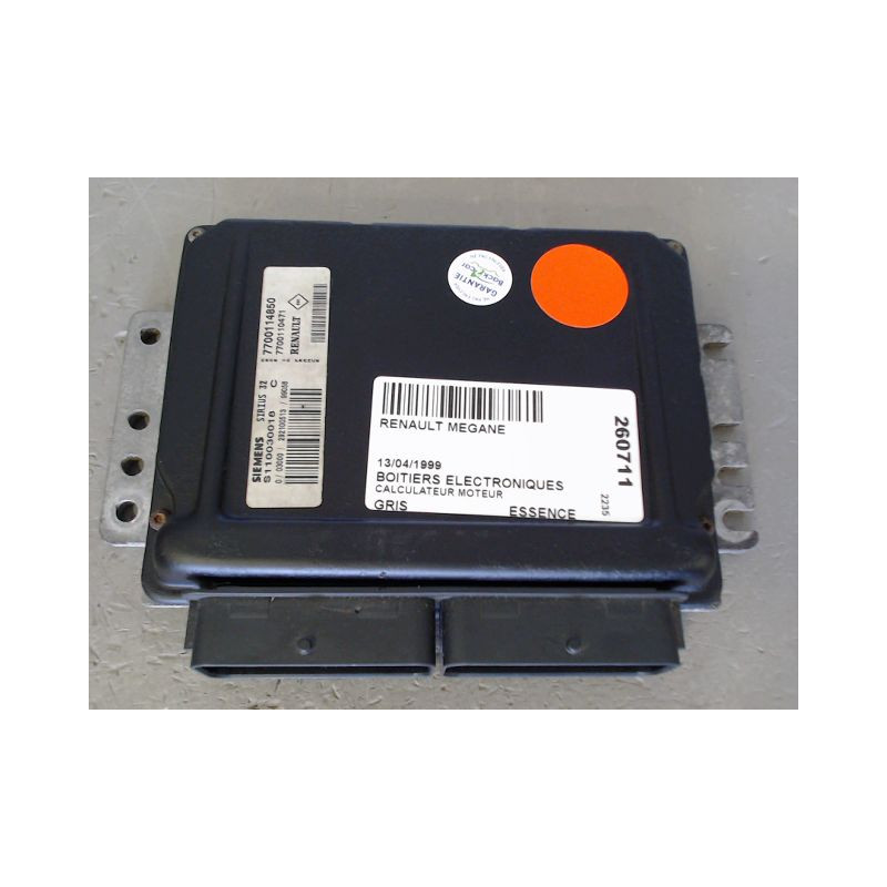 CALCULATEUR MOTEUR RENAULT MEGANE
