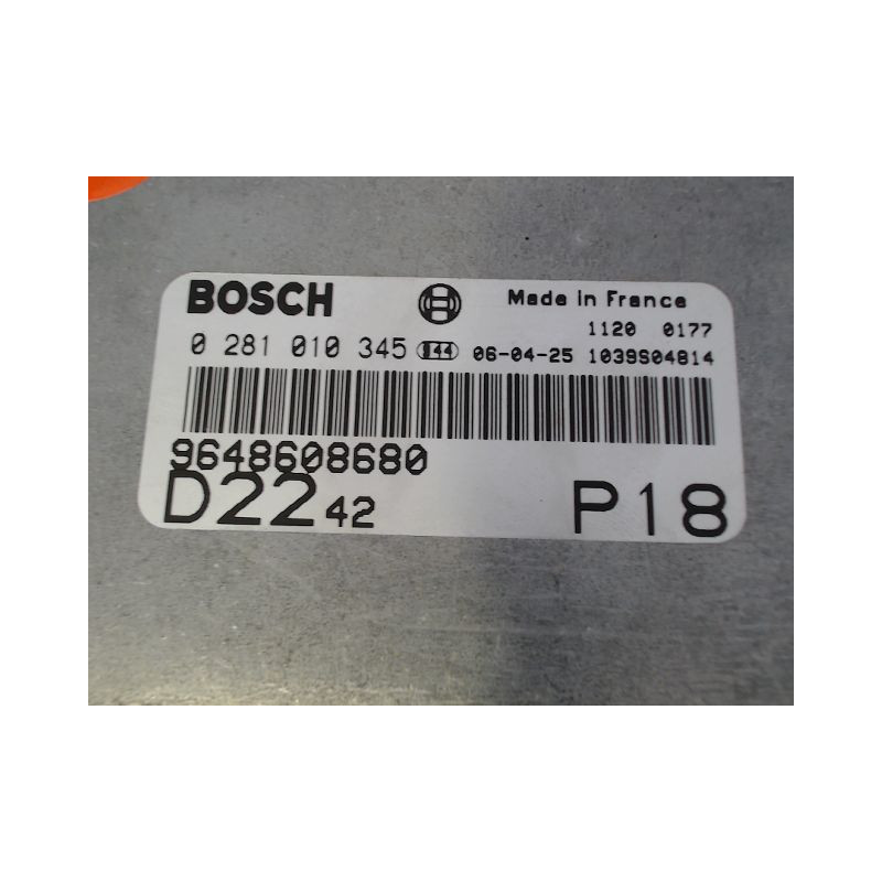 CALCULATEUR MOTEUR CITROEN JUMPER