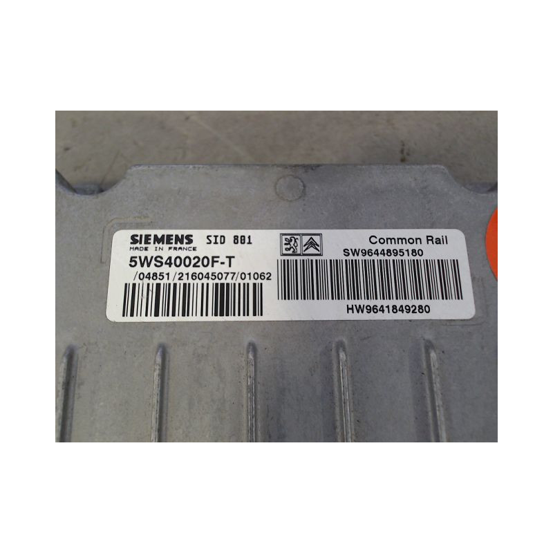 CALCULATEUR MOTEUR PEUGEOT 307