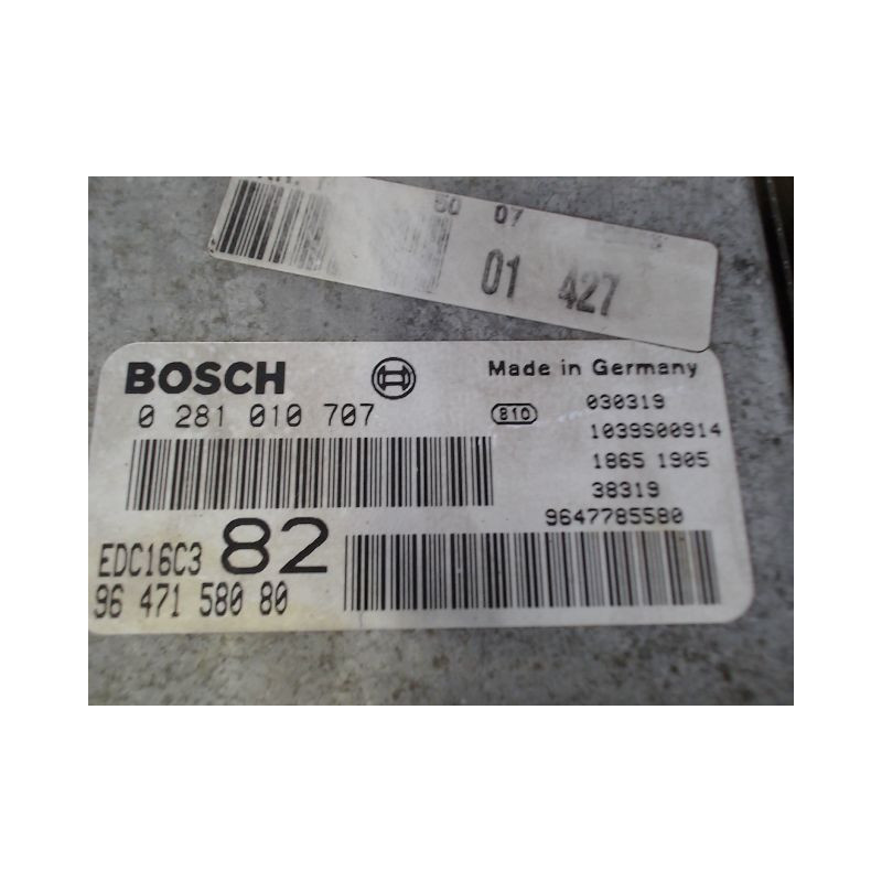 CALCULATEUR MOTEUR PEUGEOT 206