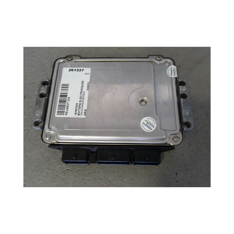CALCULATEUR MOTEUR PEUGEOT 206