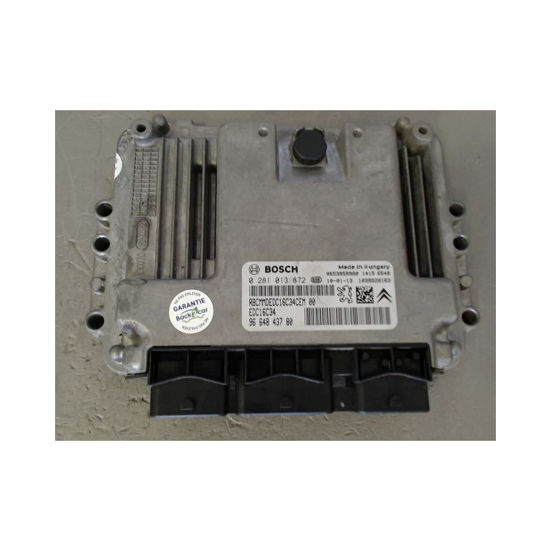 CALCULATEUR MOTEUR CITROEN C3