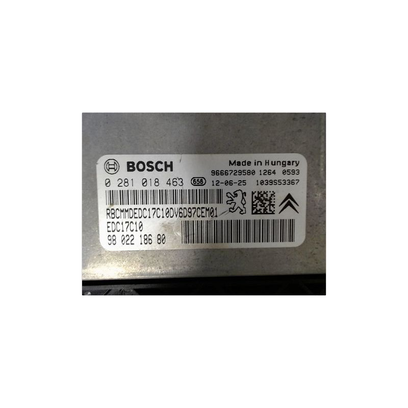 CALCULATEUR MOTEUR CITROEN C4 II 10-15