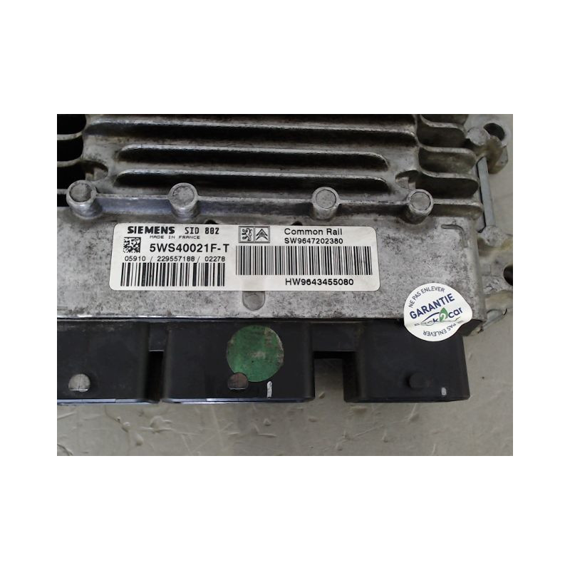 CALCULATEUR MOTEUR CITROEN C3