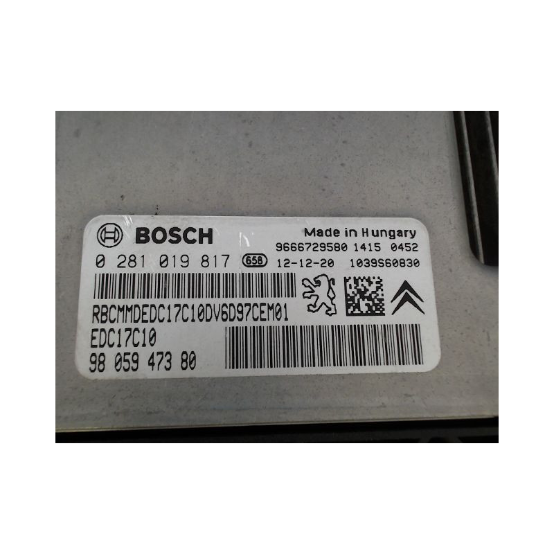 CALCULATEUR MOTEUR PEUGEOT 308