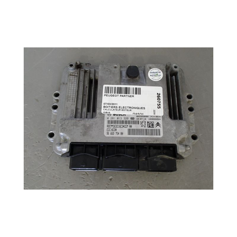 CALCULATEUR MOTEUR PEUGEOT PARTNER