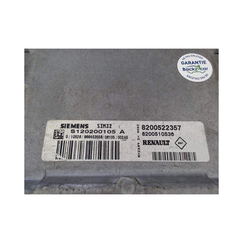 CALCULATEUR MOTEUR RENAULT CLIO
