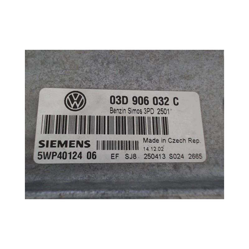 CALCULATEUR MOTEUR VOLKSWAGEN POLO